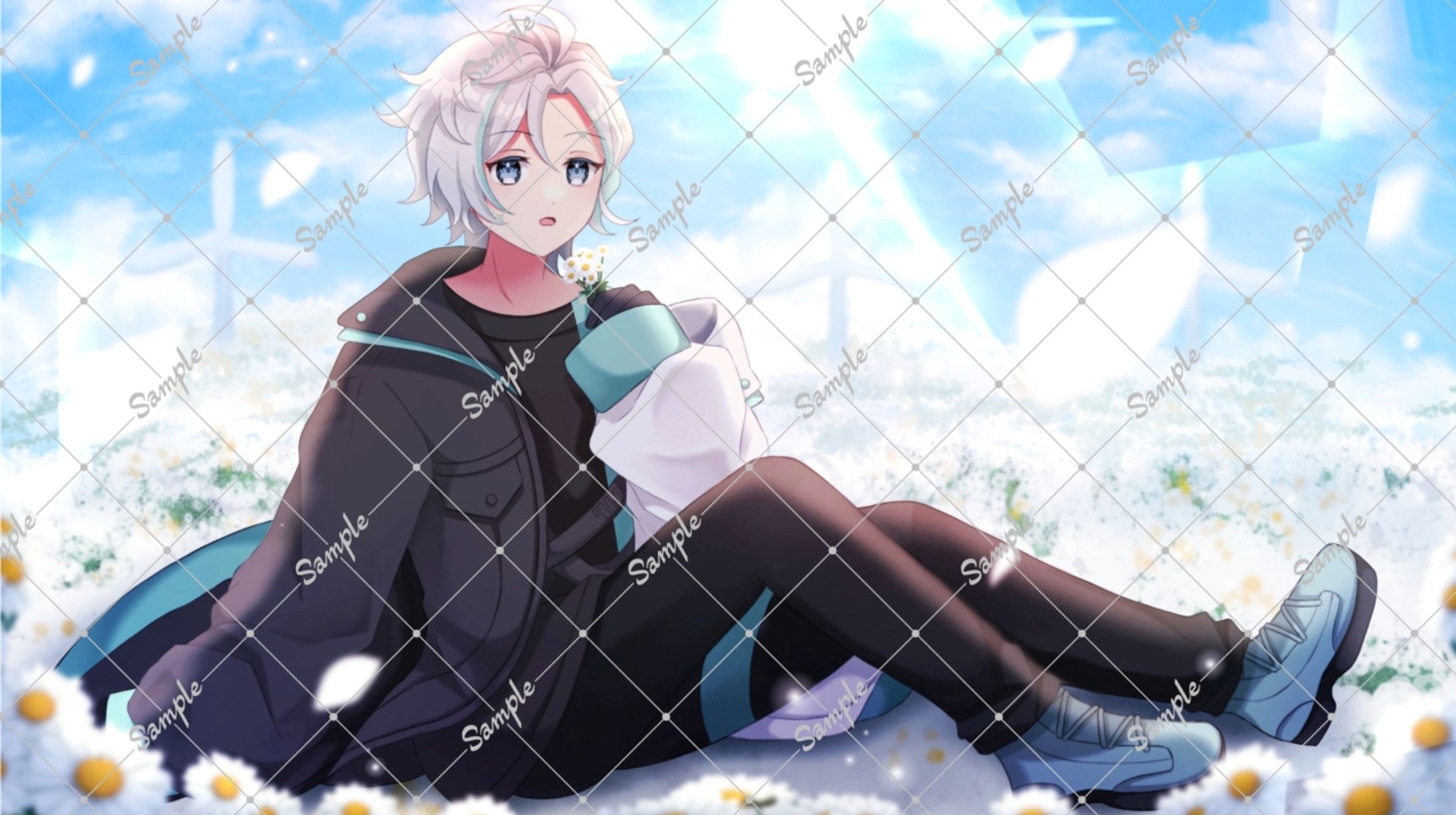 白咲クロナ様 イベント用1枚絵-1