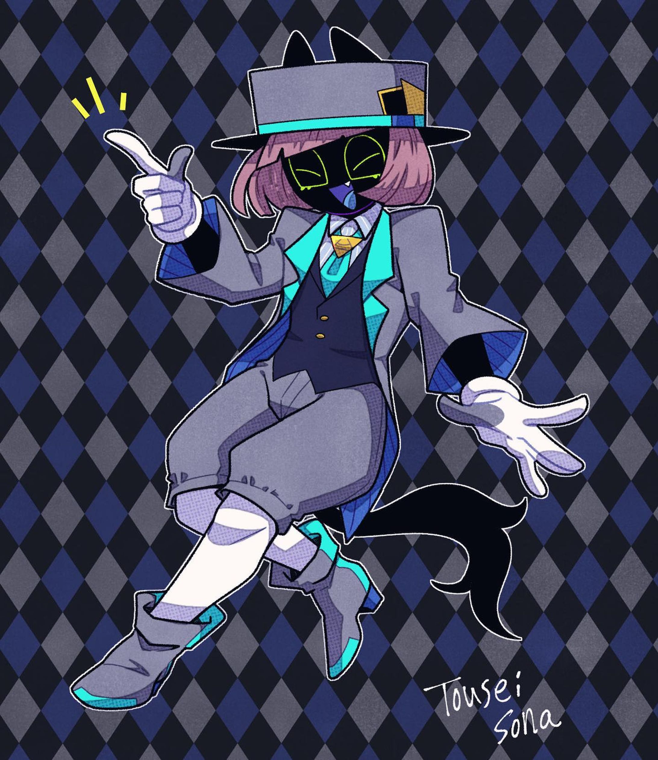 #イラスト #人外 #オリジナルイラスト 
#オリジナルキャラクター #illustration #monster #originalcharacter #characterdesign #touseioc 

One of my author's representatives (sona).
Gender is unknown, but you can call "he".-1