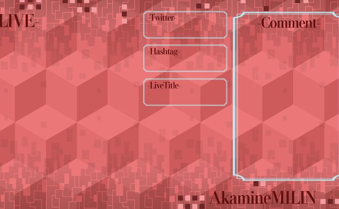 赤嶺みりん配信画面2
