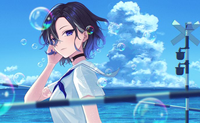 【個人依頼】歌ってみたMV用イラスト