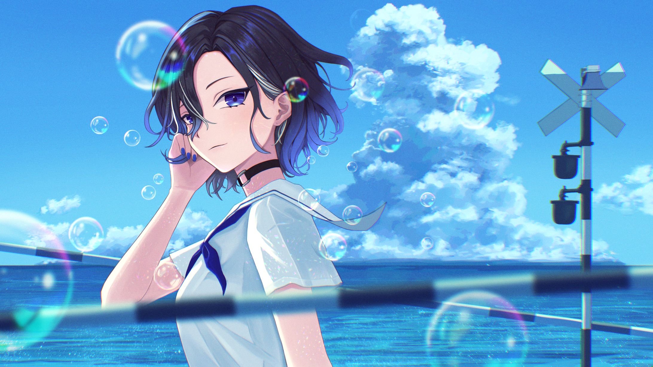 【個人依頼】歌ってみたMV用イラスト-1