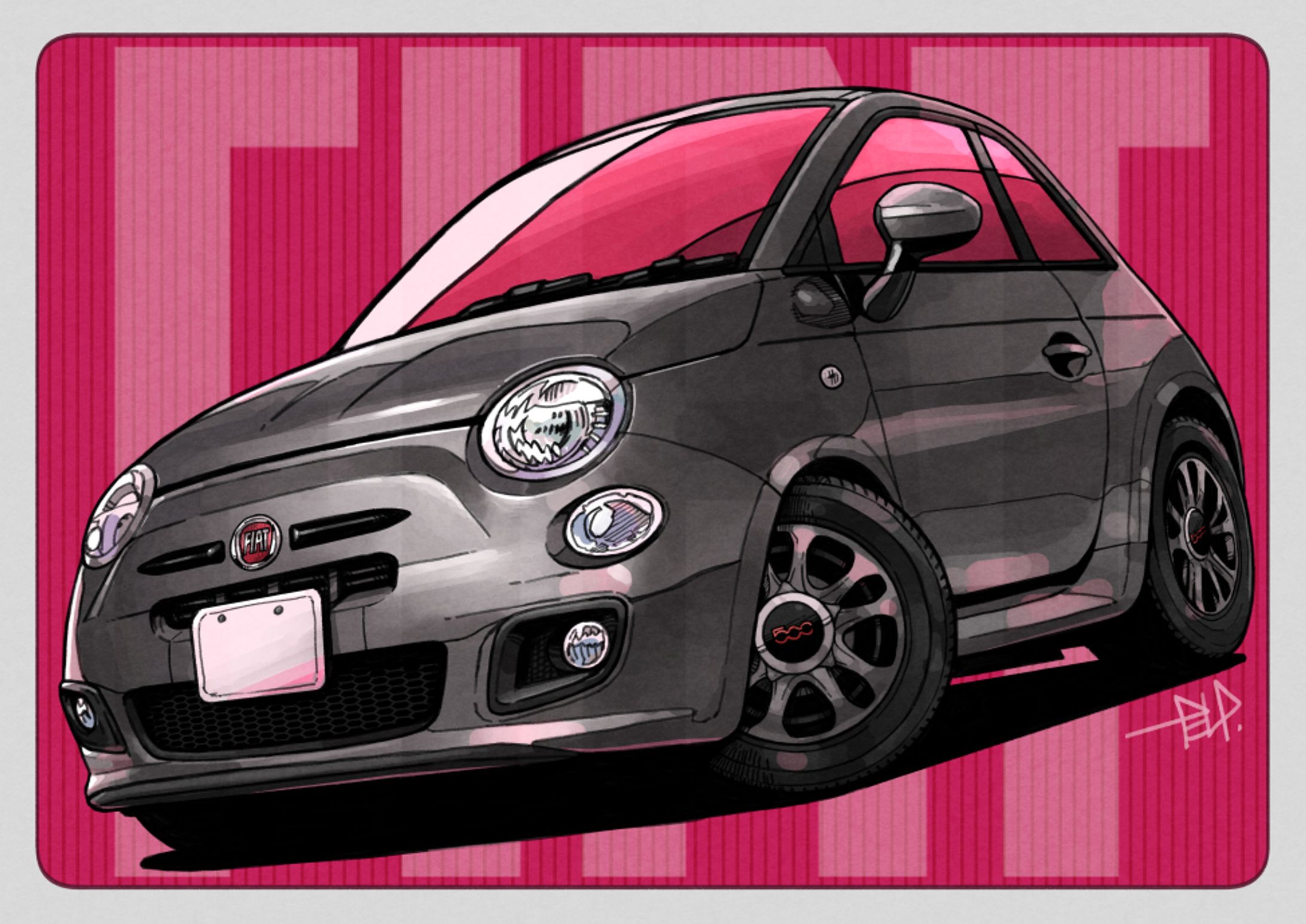 FIAT500　-1