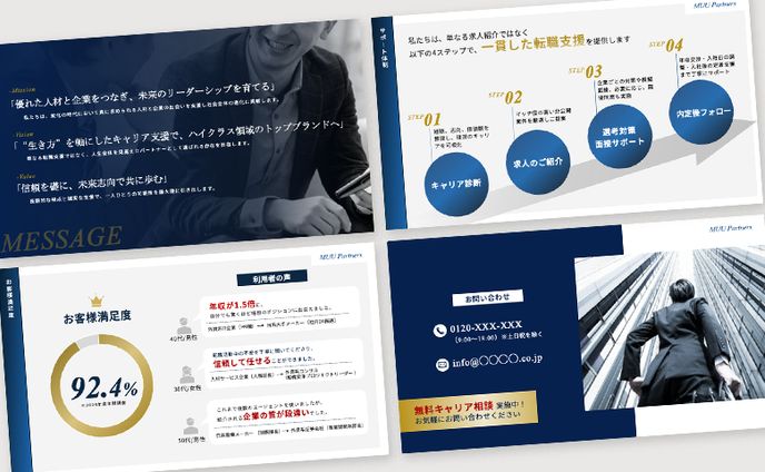 【自主制作】サービス紹介資料