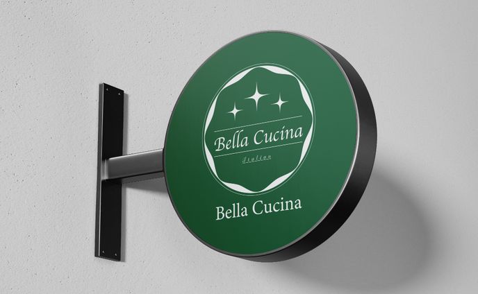 イタリア料理レストランのロゴ