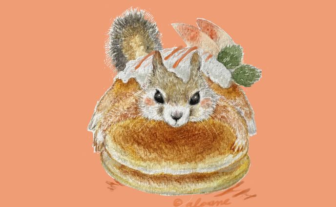 パンケーキ リス