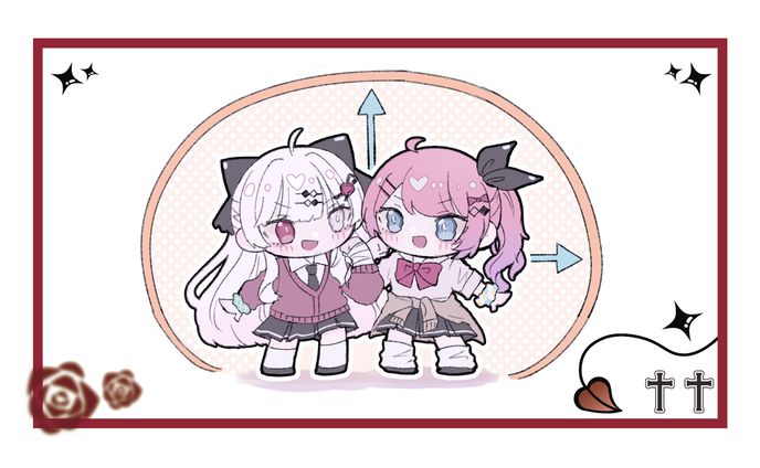 【二次創作】にじさんじ　SDイラスト