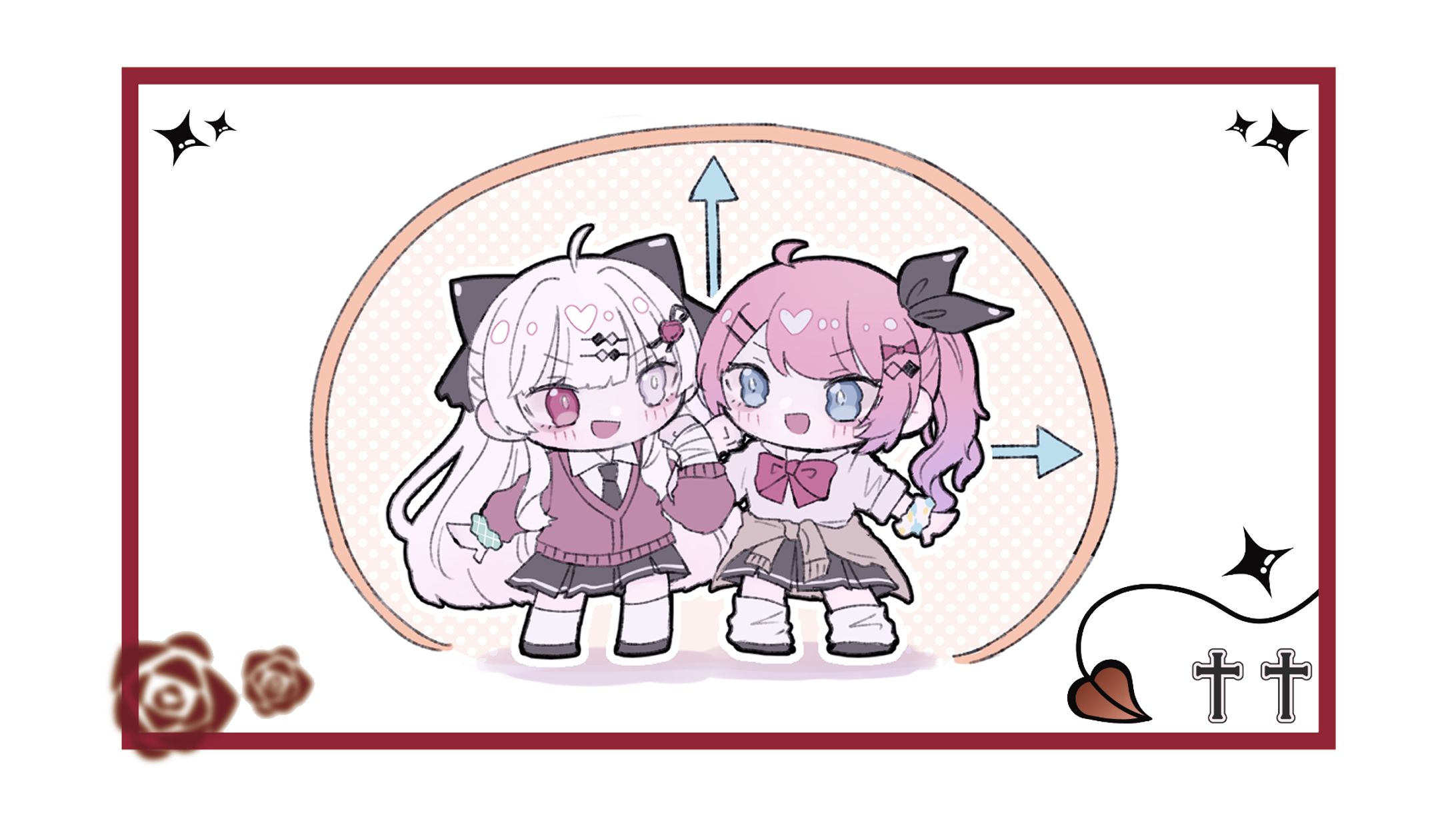 【二次創作】にじさんじ　SDイラスト-1