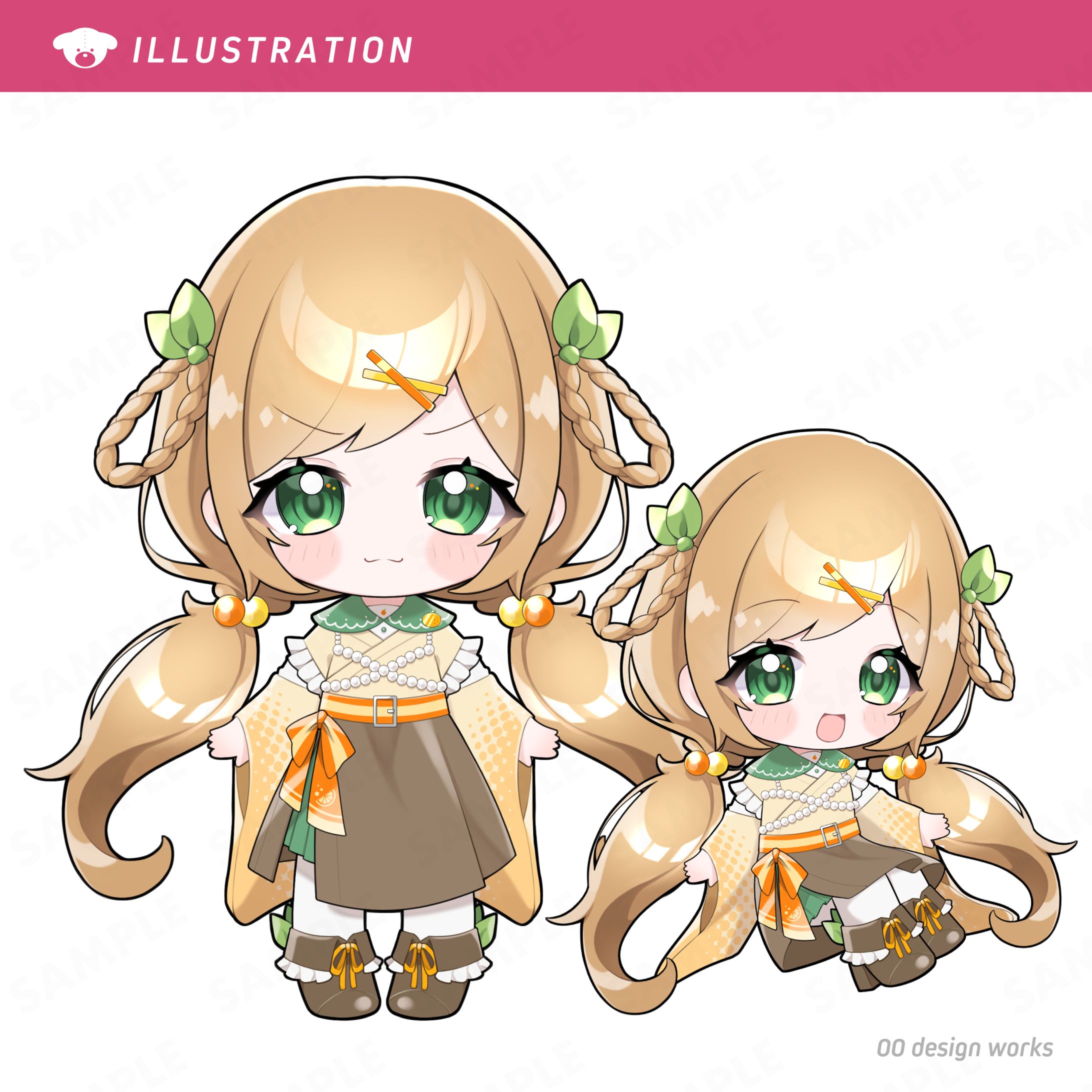 シオン様 ミニキャライラスト-1