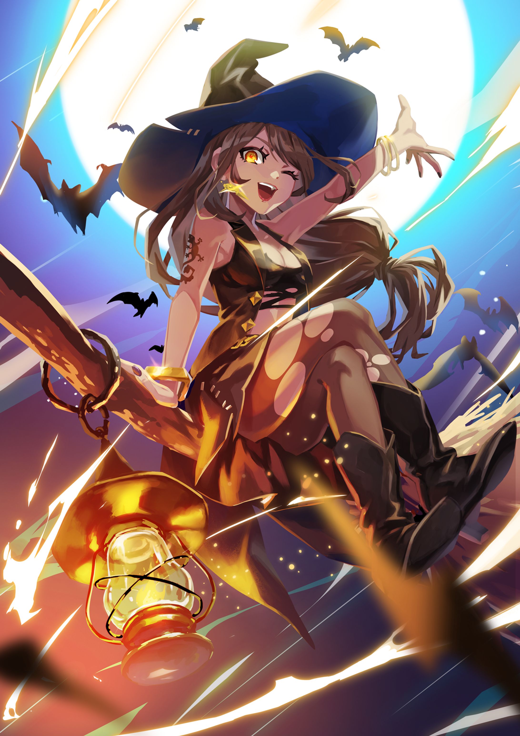 ハロウィンオリジナルイラスト-1
