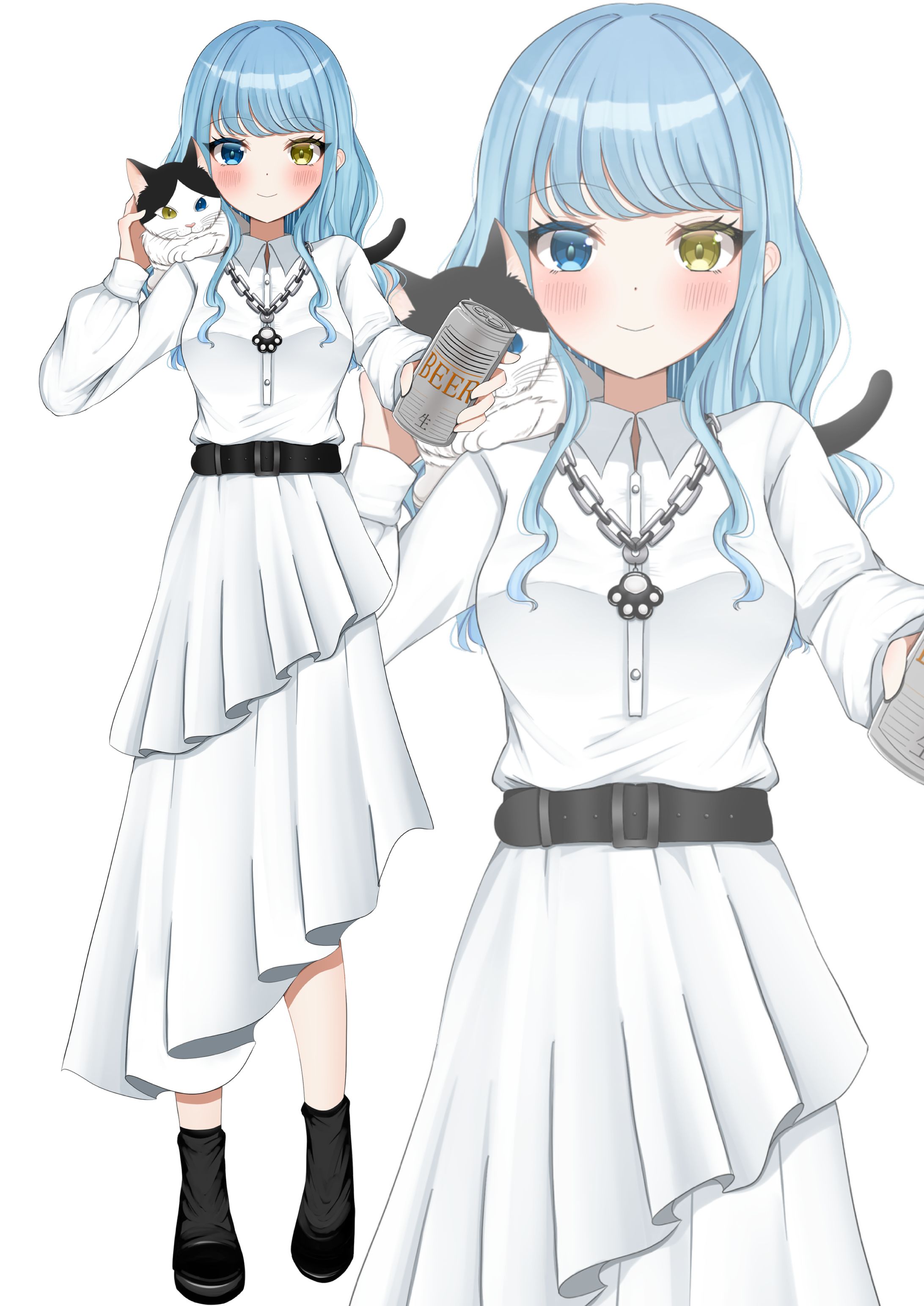 VTuber立ち絵⑭+新衣装デザイン-1