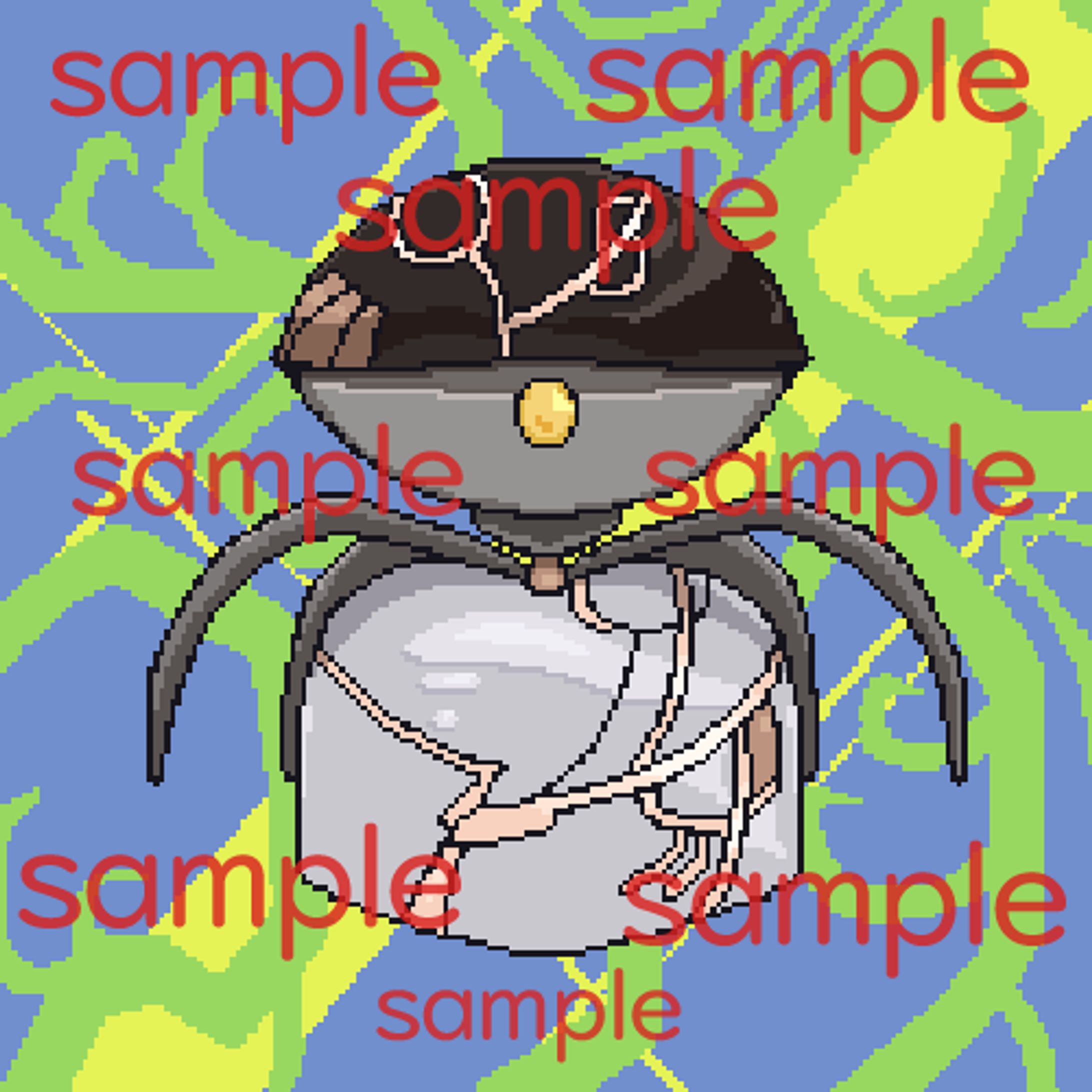 スパイダー・ベルドット絵アイコン　サンプル-1