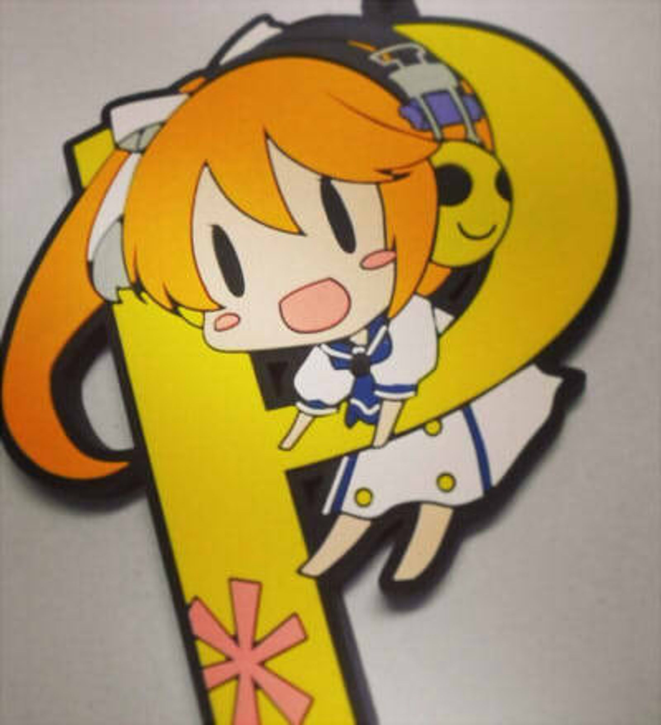 P子ラバーキーホルダー-1