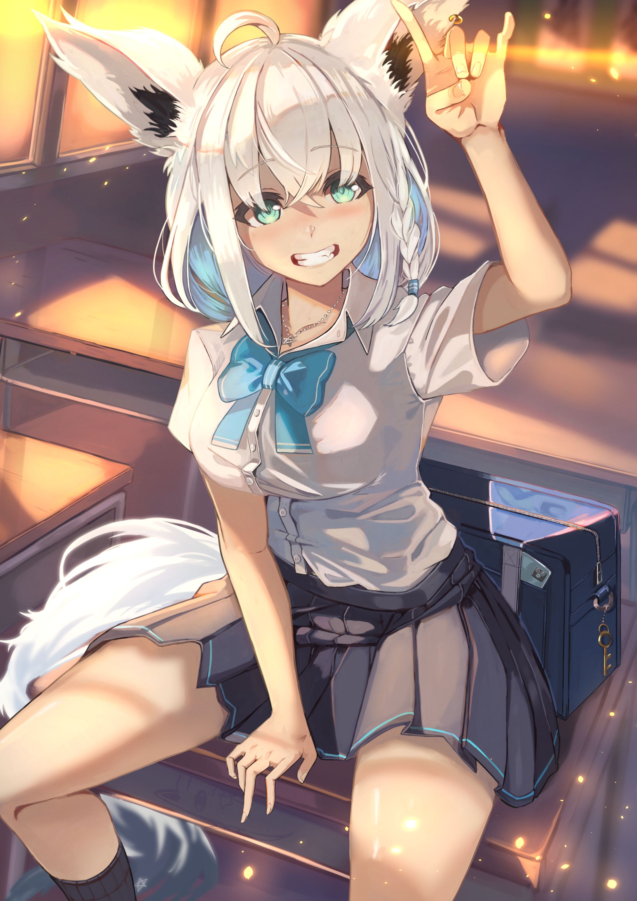 ファンアート(白上ふぶきさん)-1