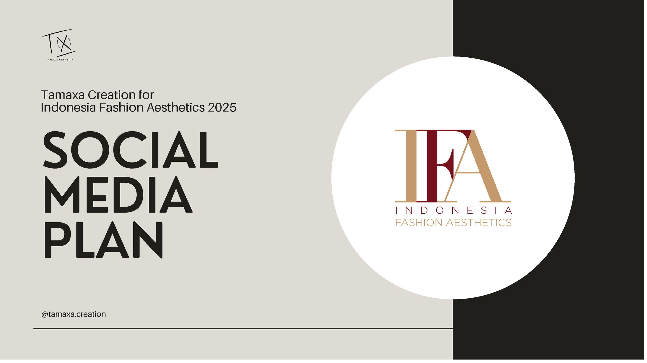 Plan Presentation for IFA 2025-1