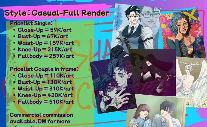 Commission Sheet (IDR only)