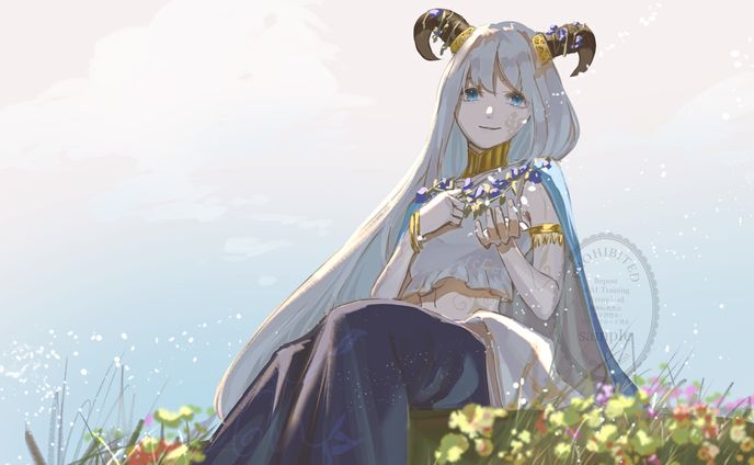 創作キャラクター『水の神様』イラストまとめ