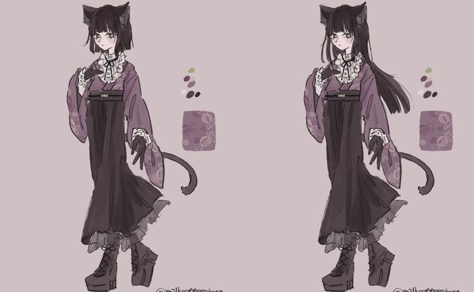 サイトデザイン、character design
