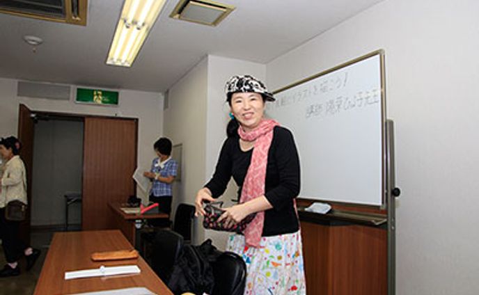 2015年8月：講座「身近な画材で気軽にイラストを描いてみよう！」（講師）（北名古屋市生涯学習講座）