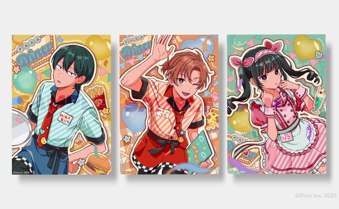 「私立パラの丸高校」文化祭ランダムブロマイド(©Plott Inc. 2025)