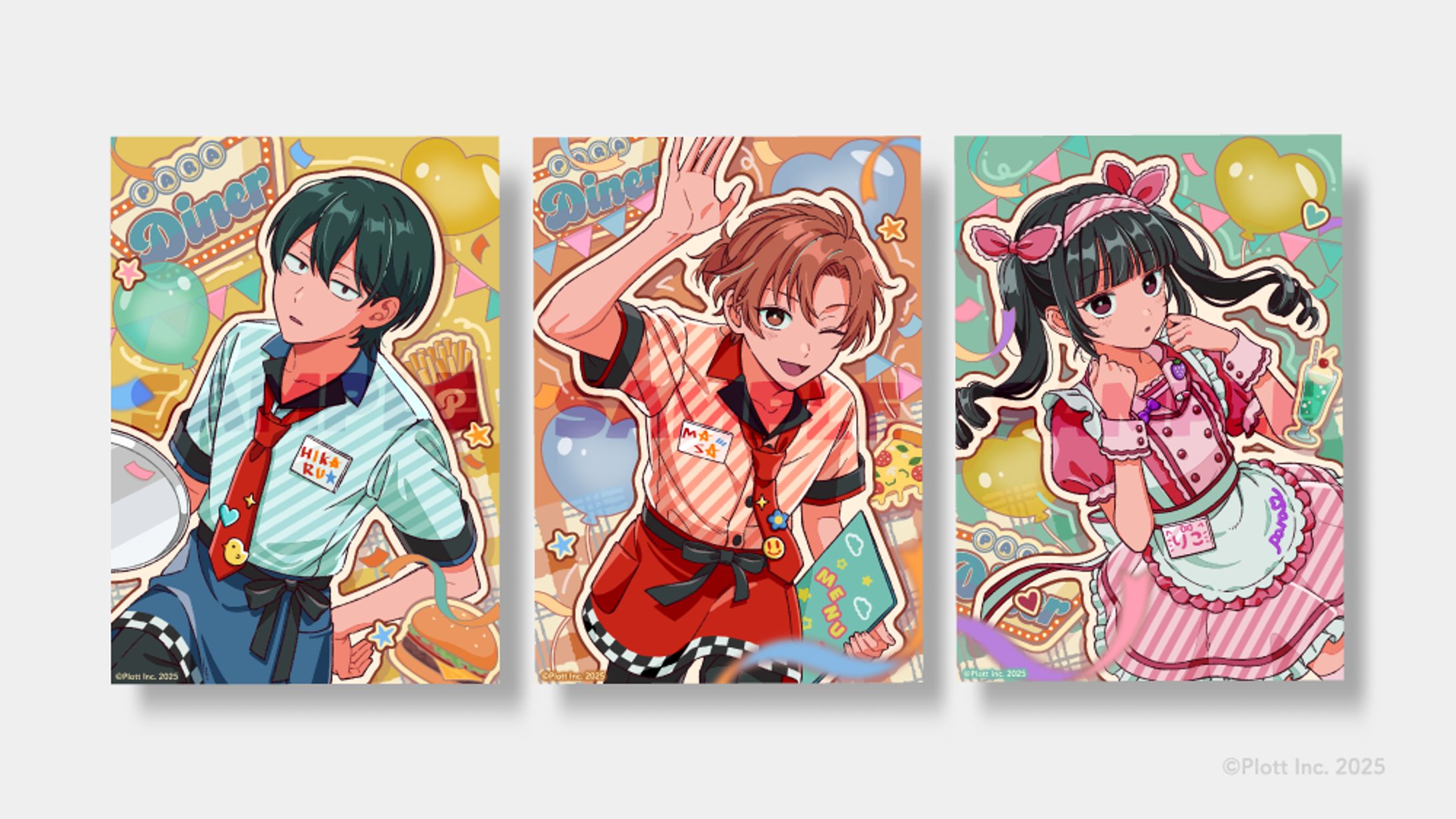 「私立パラの丸高校」文化祭ランダムブロマイド(©Plott Inc. 2025)-1