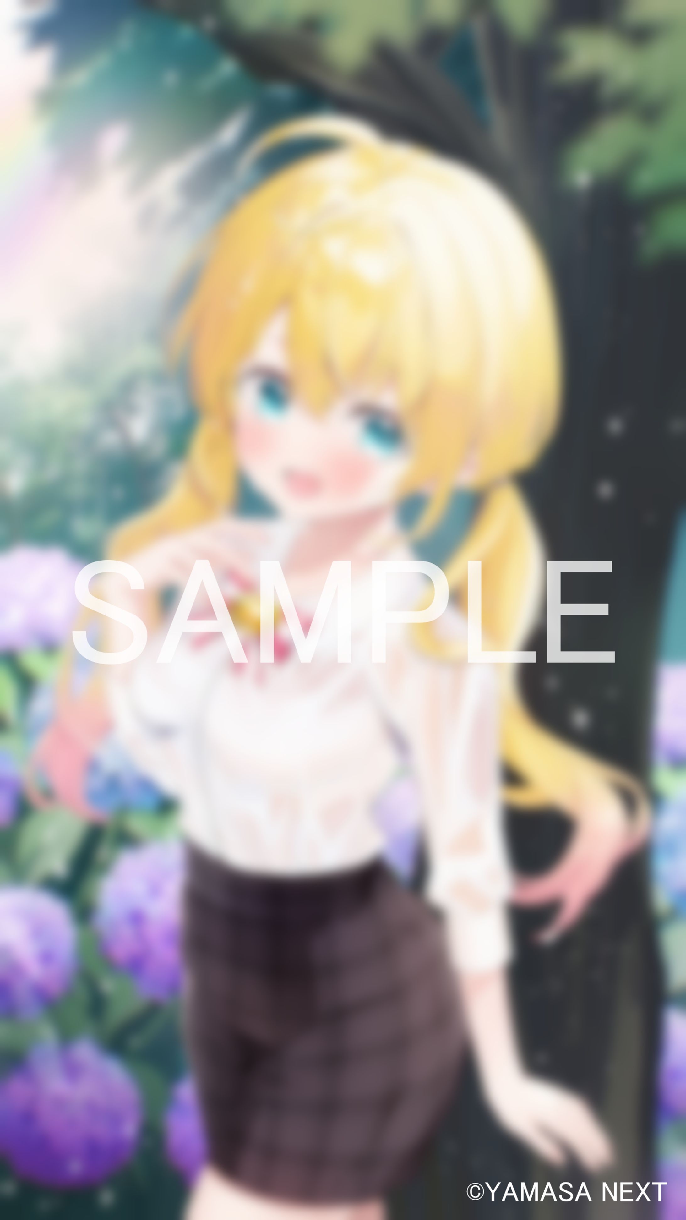 【work】虹河ラキ 様  メンバーシップ壁紙-1
