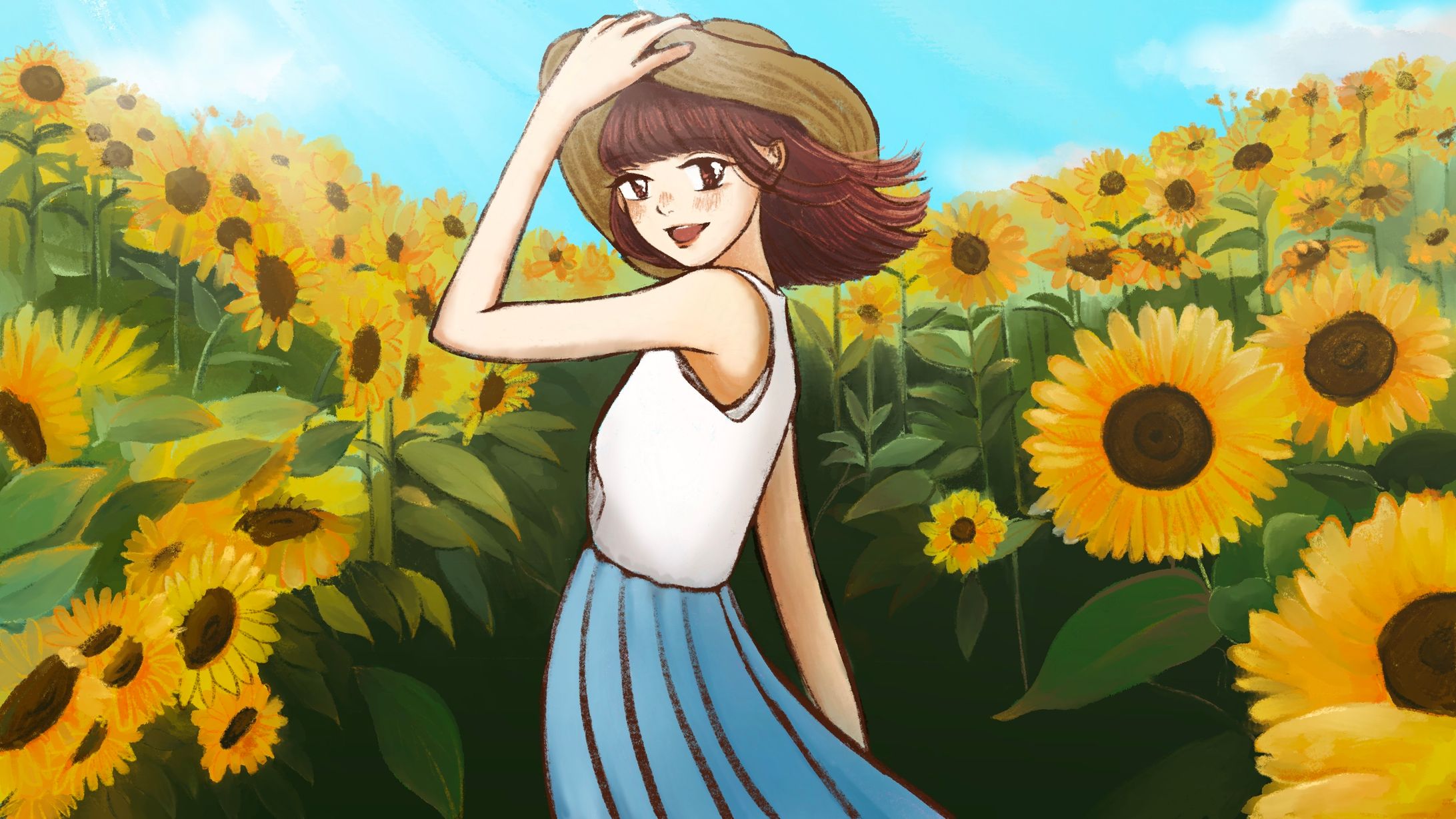 【一枚絵イラスト】　いつか様　【ご依頼】-1