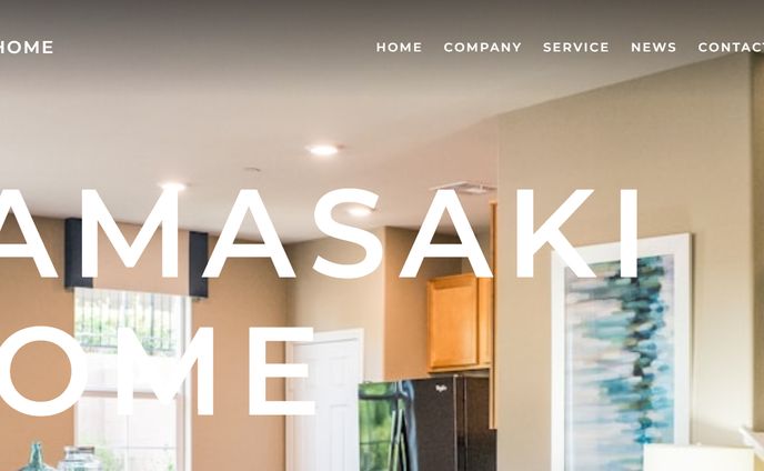 YAMASAKI HOME  WEBサイト