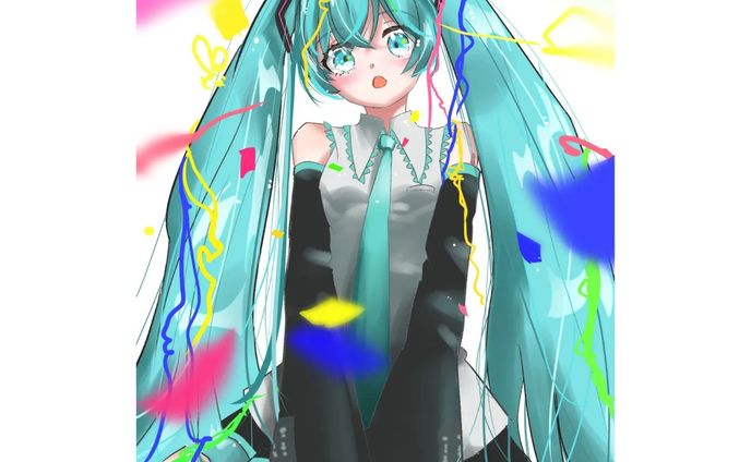 🎉🎉🎉

#初音ミク生誕祭2023 
#初音ミク誕生祭2023 
#初音ミク16周年