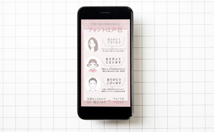 【SNS用図解】デザイン基礎フォント編