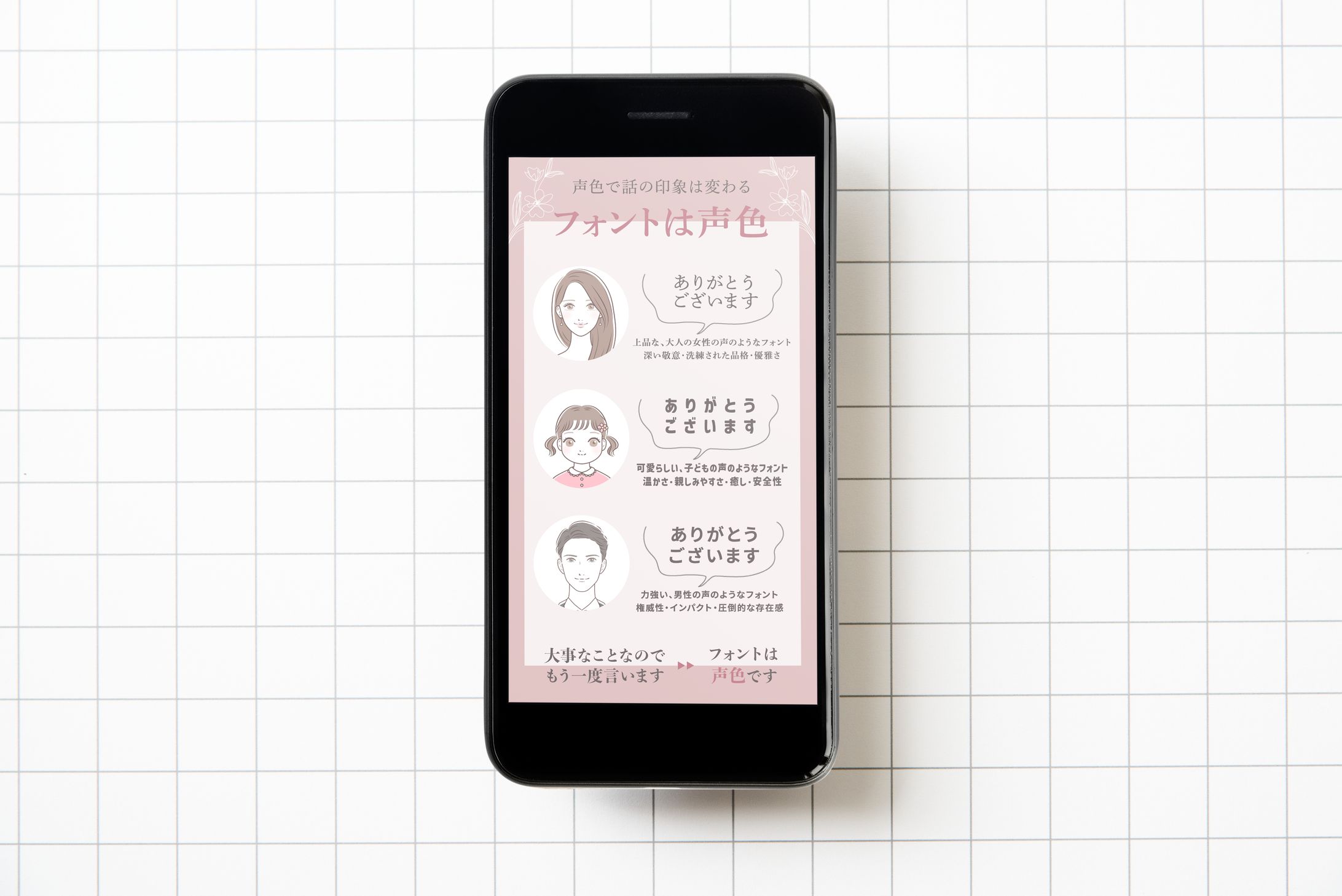 【SNS用図解】デザイン基礎フォント編-1