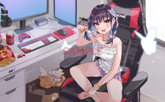 紅暁音様　配信用イラスト