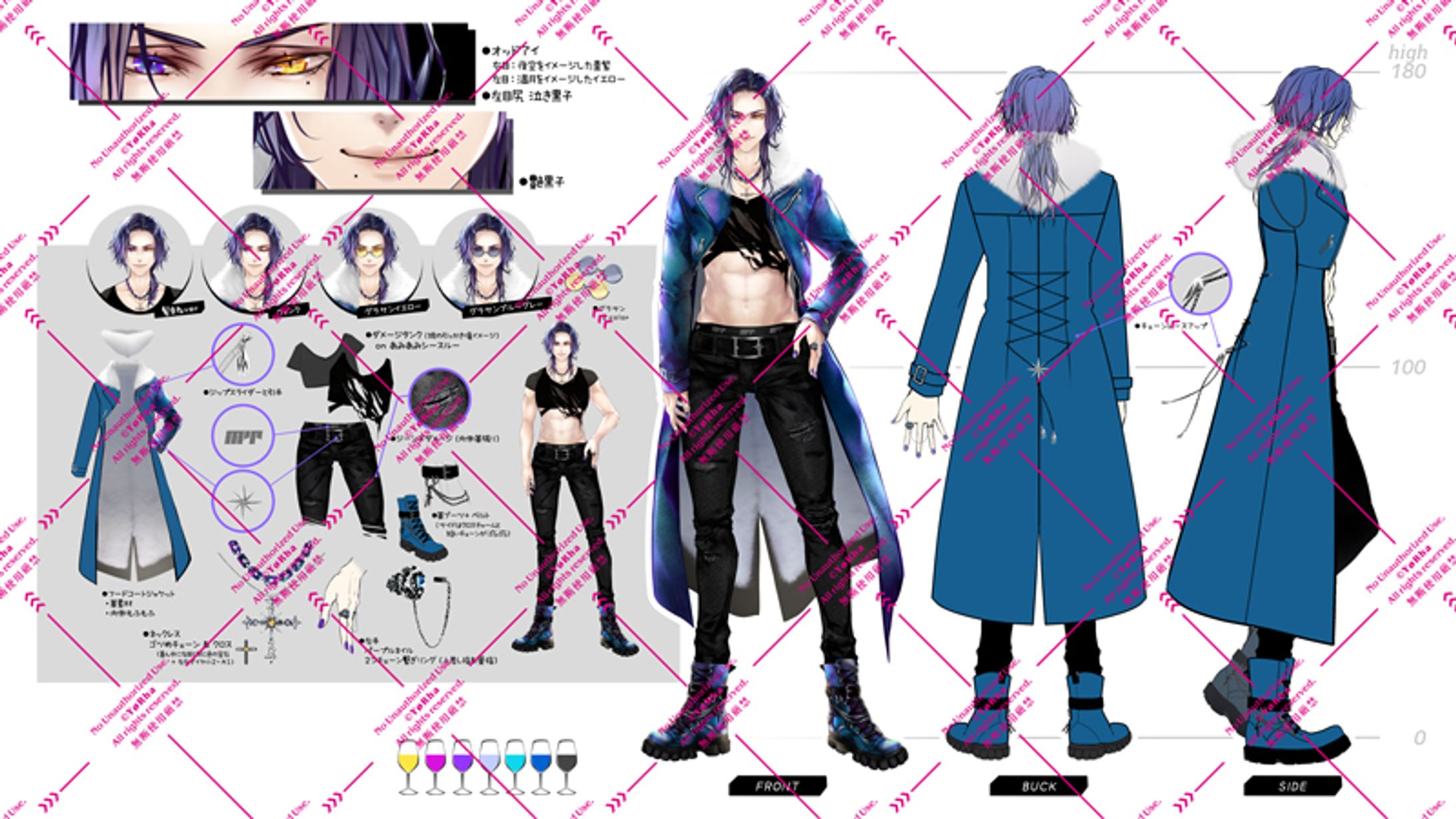 【SAMPLE】三面図-1