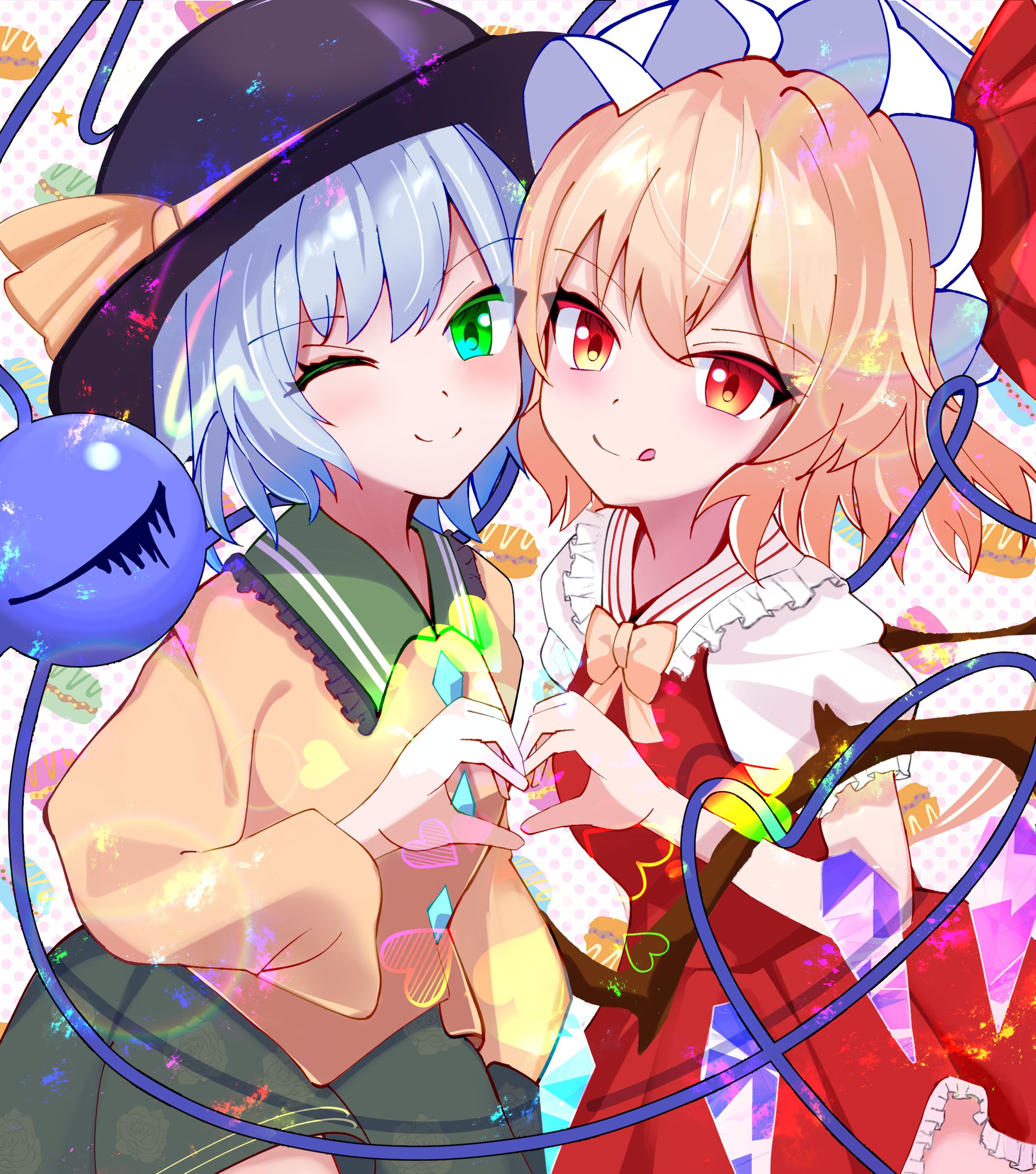 Komeiji Koishi & Flandle Scarlet-1
