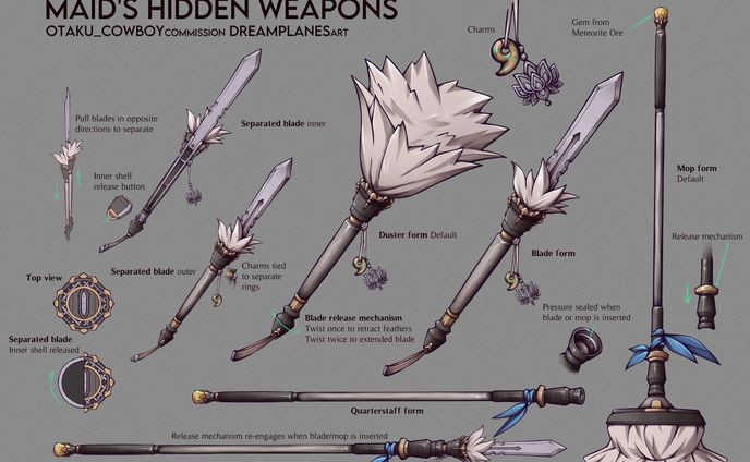 Maid's Hidden Weapons