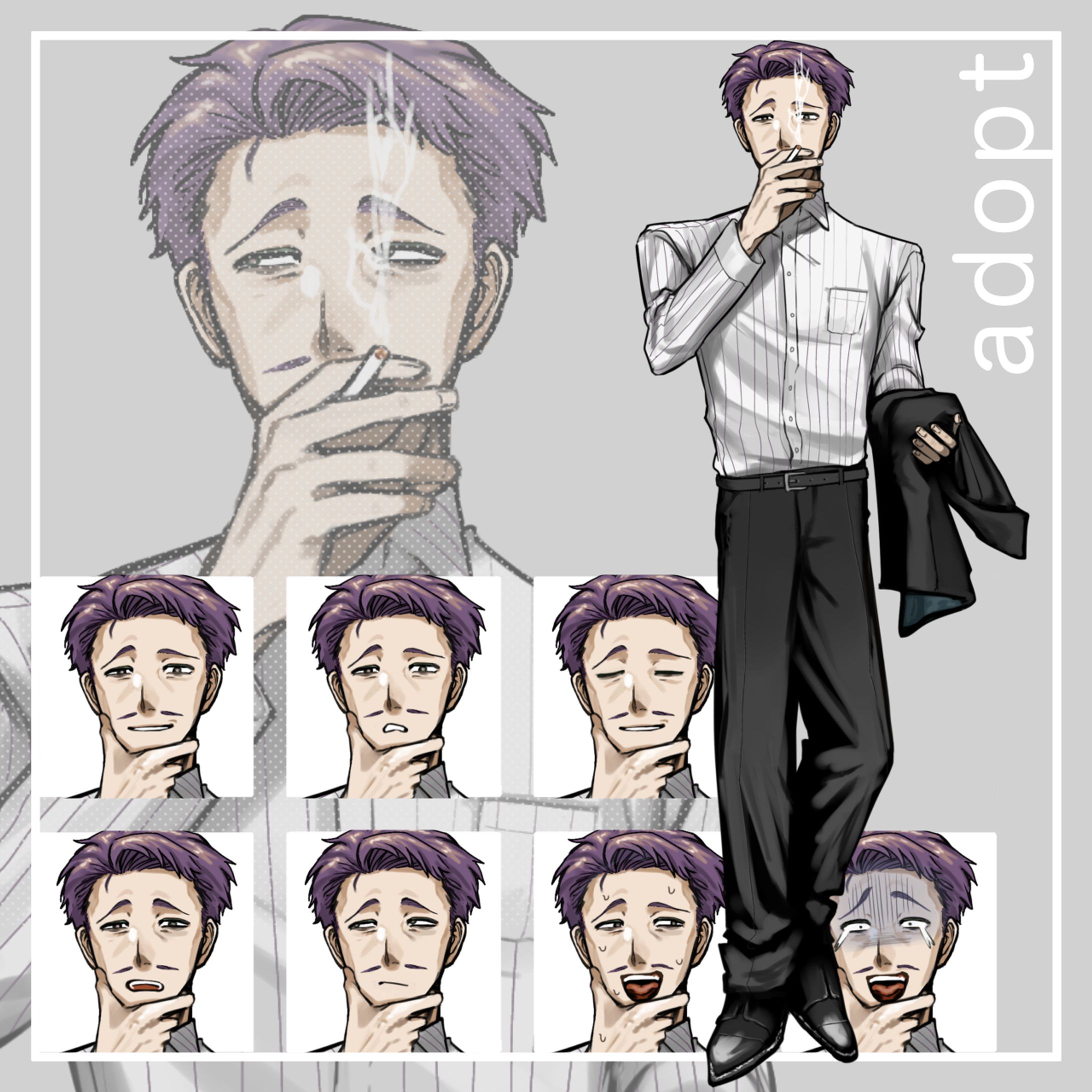 キャラ販売　男性-1