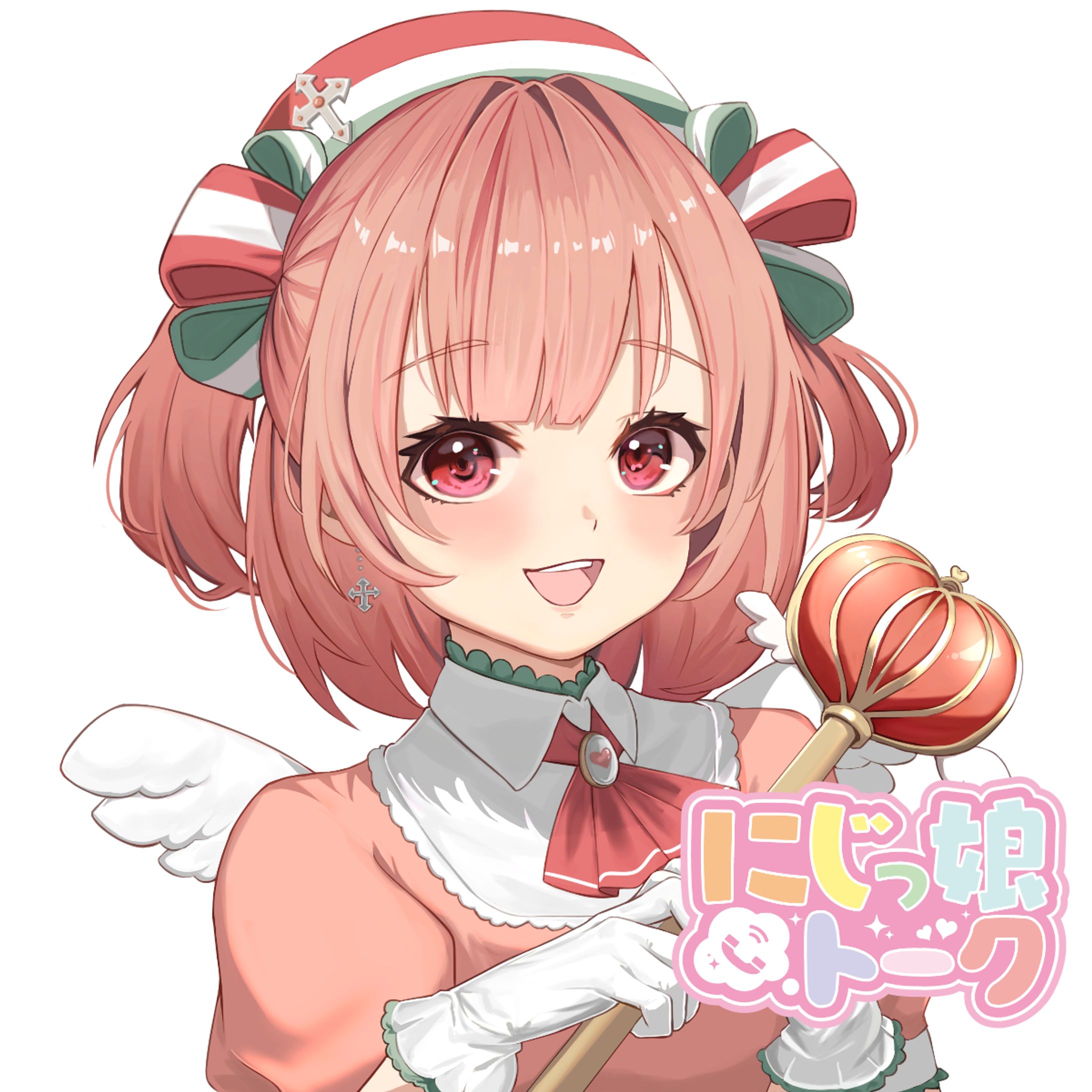 にじっ娘トーク　キャラクターイラスト-1