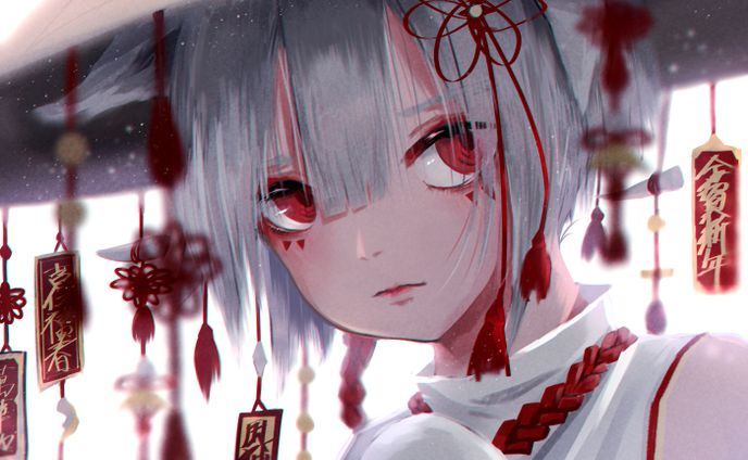 イラストレーション、油絵