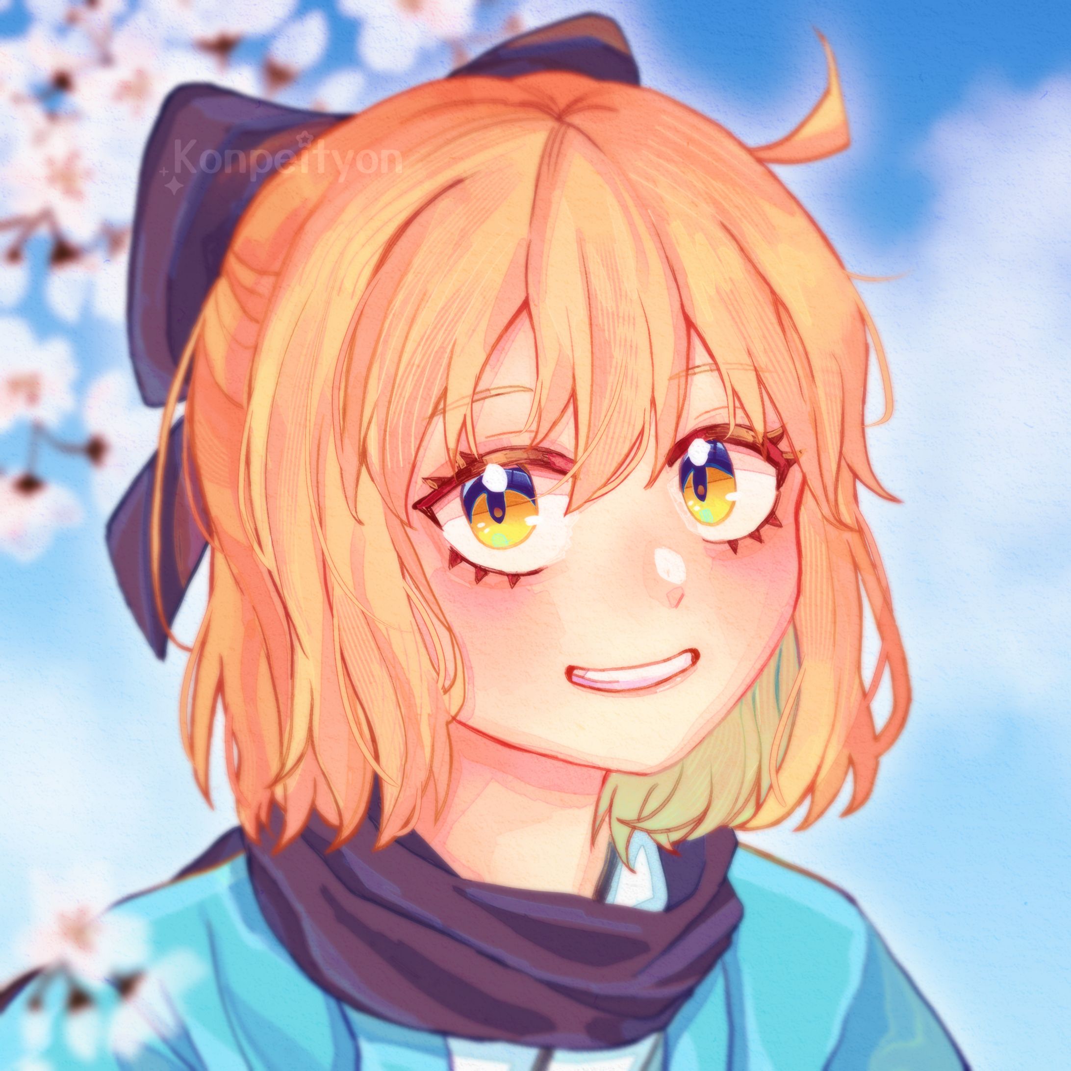 [2024] Okita Souji - Colored Sketch-1