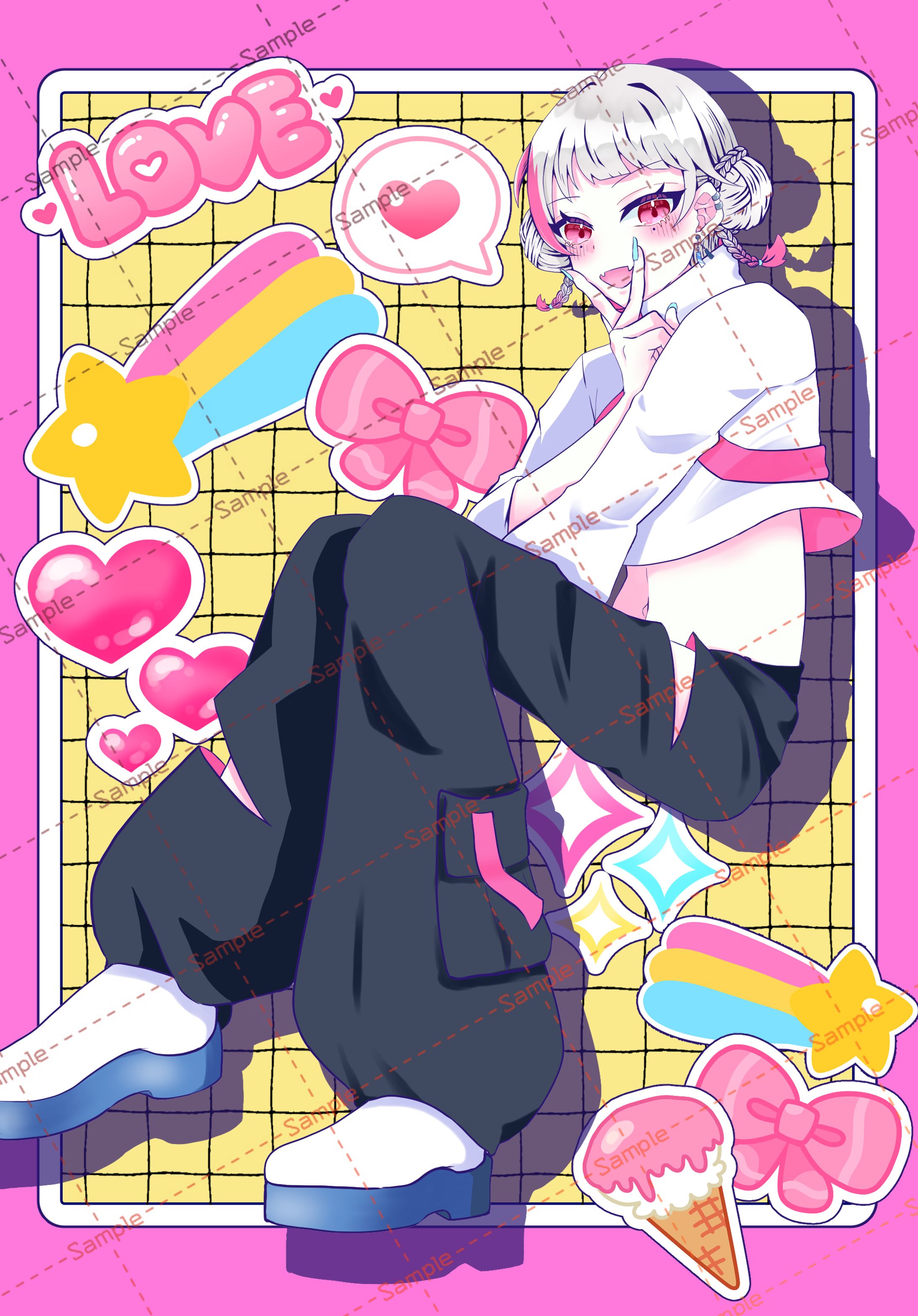 しゃけびん様　一枚絵-1
