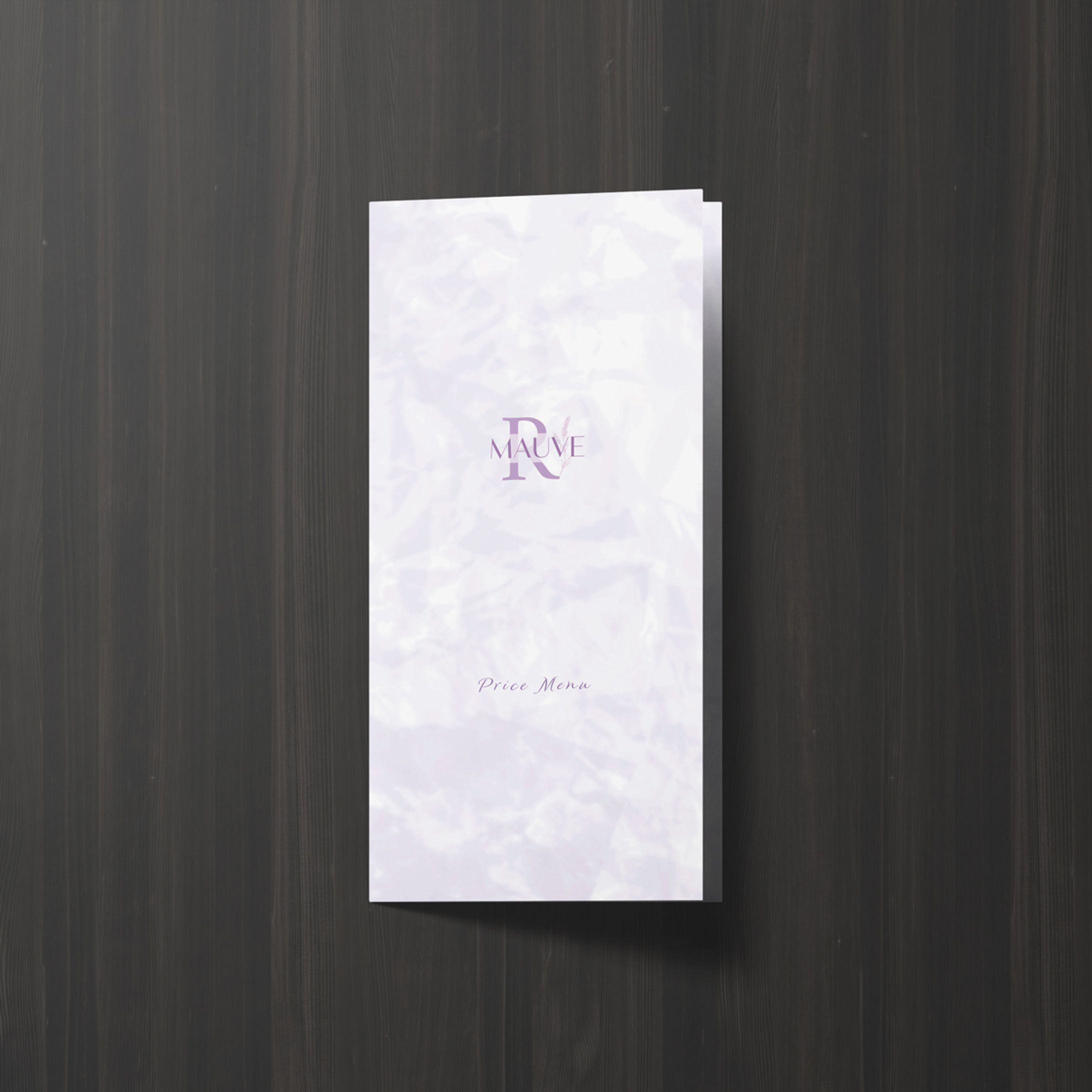 「R.Mauve」プライスメニュー-1