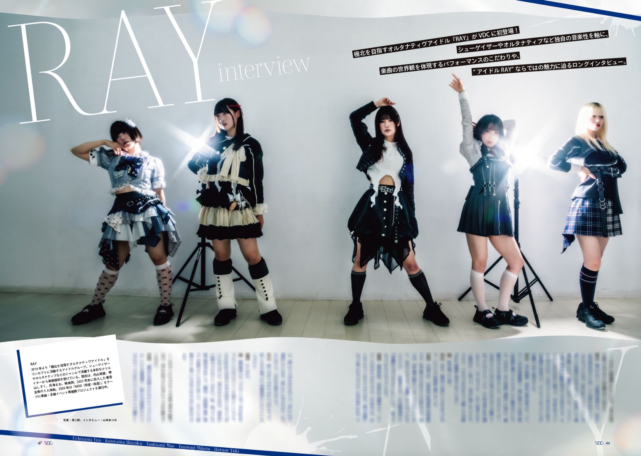 「VDC Magazine 038」にて、RAY様のインタビューを担当しました。-1