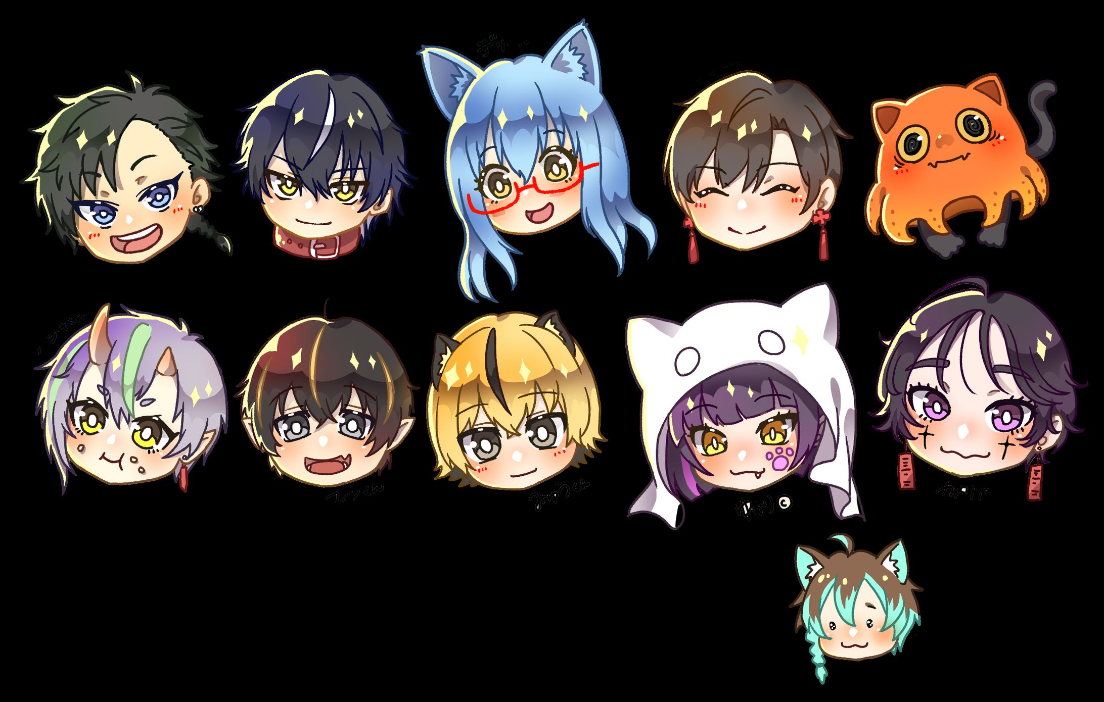 ミニキャラファンアート-1