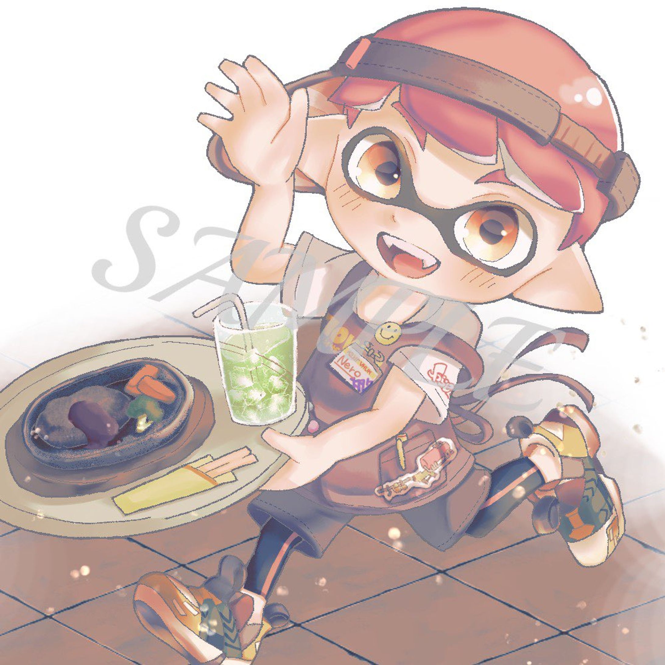 ハンバーグ杯用依頼絵(サンプル)-1