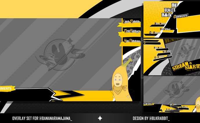 Stream Overlay | Bananaramajama
