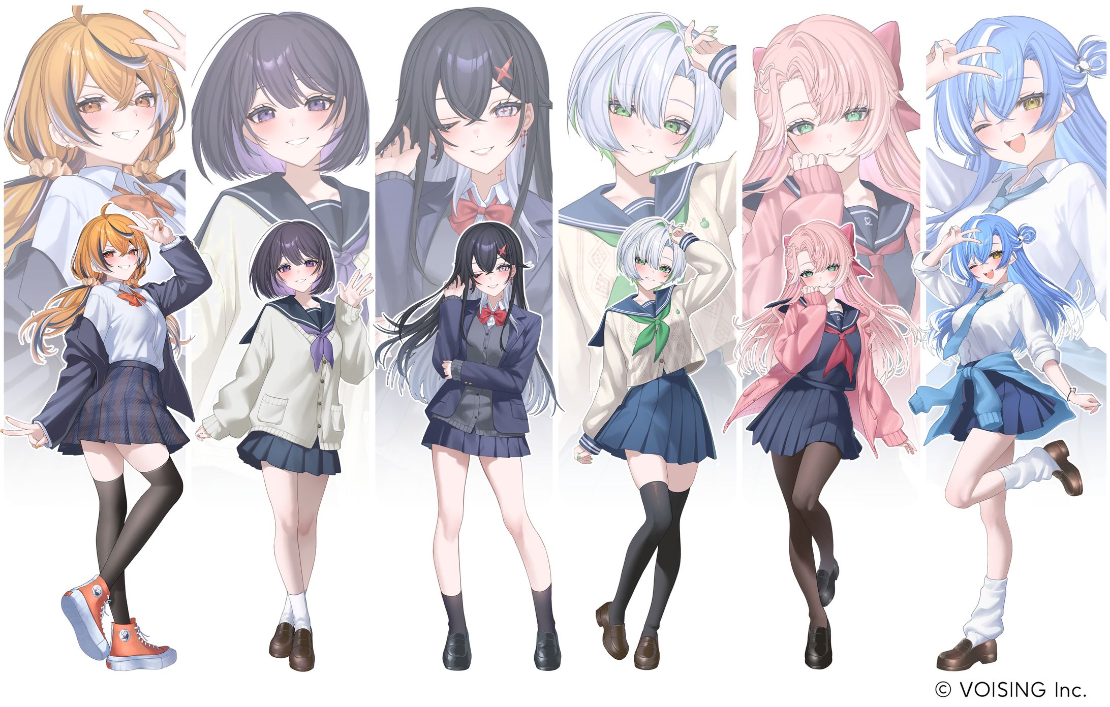 【企業様】株式会社VOISING Chrono▶︎◁Reverse様 「かわいいだけじゃだめですか？」MVイラスト-1