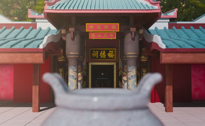 Environment Model | HockTeikSoo 福德祠