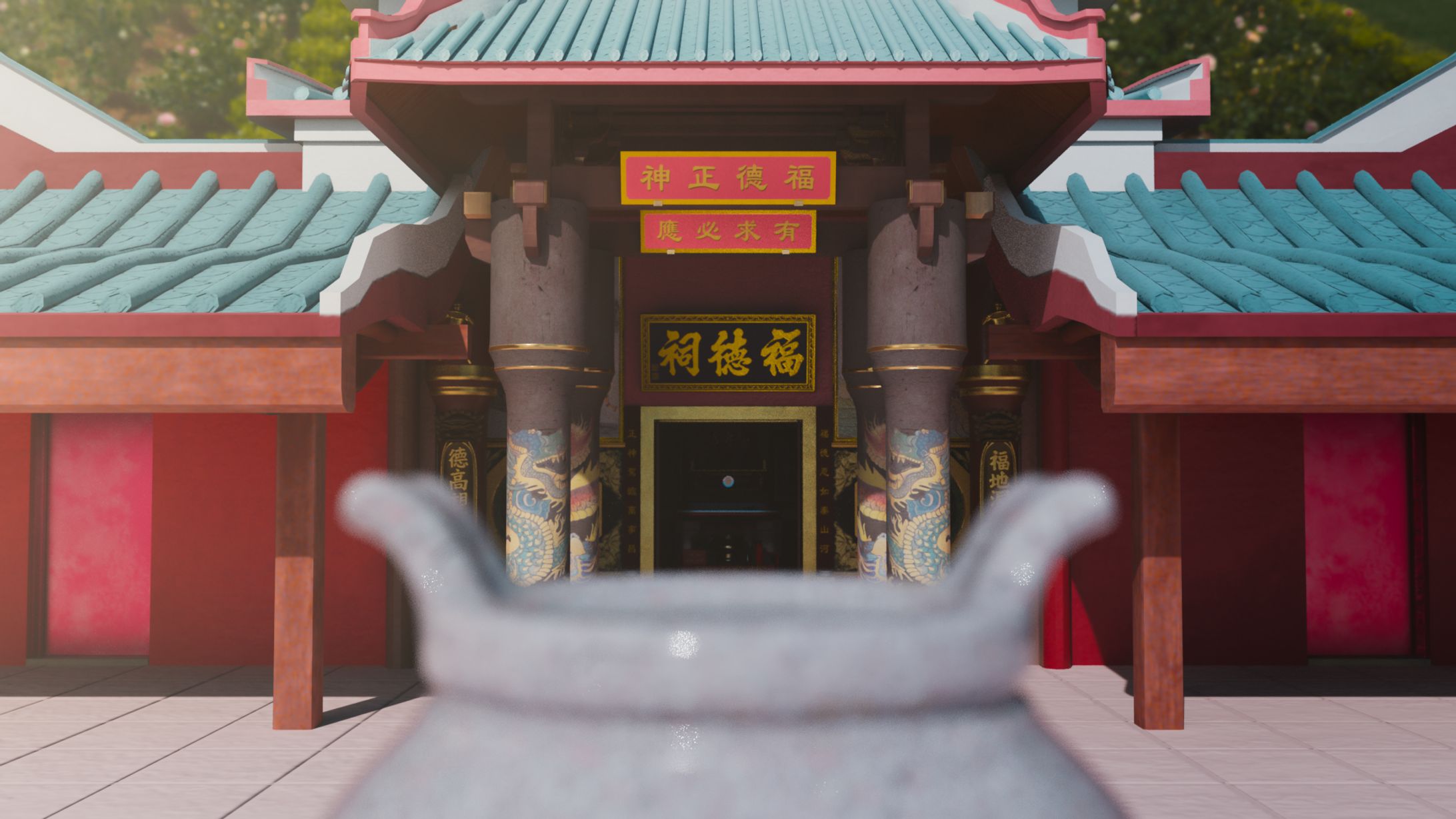 Environment Model | HockTeikSoo 福德祠-1