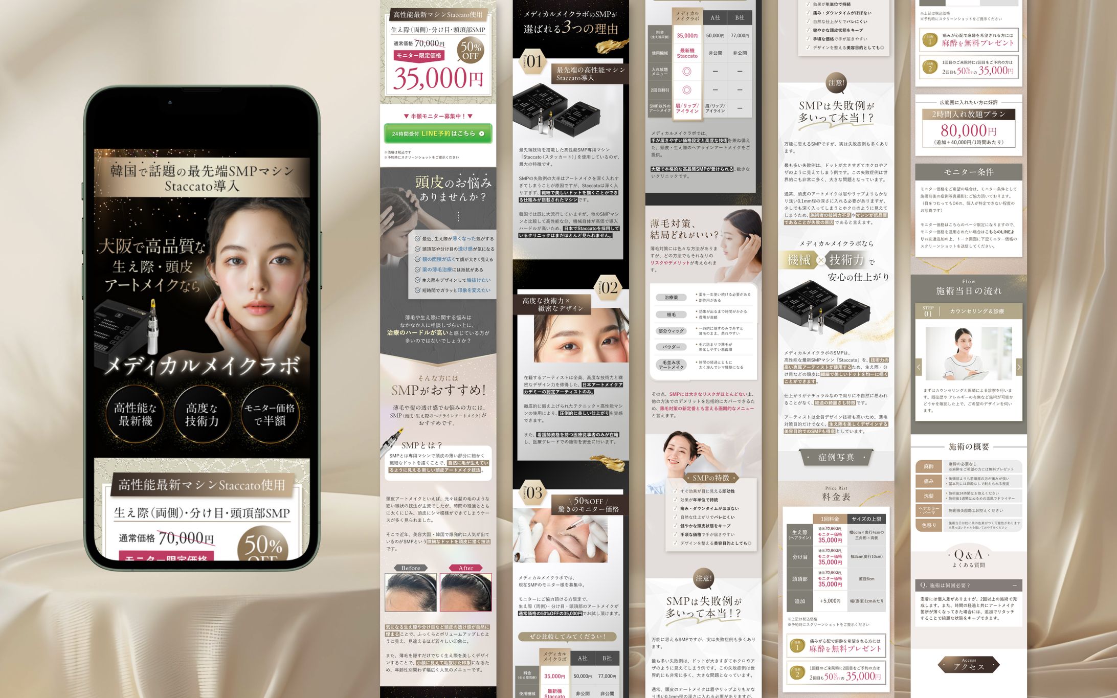 ヘアラインアートメイクLP-1