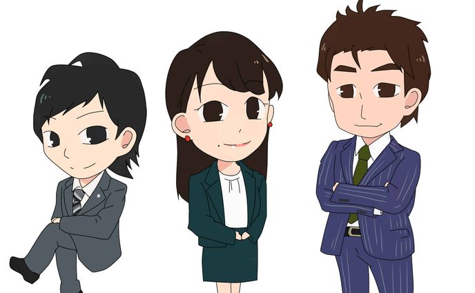 似顔絵イラスト