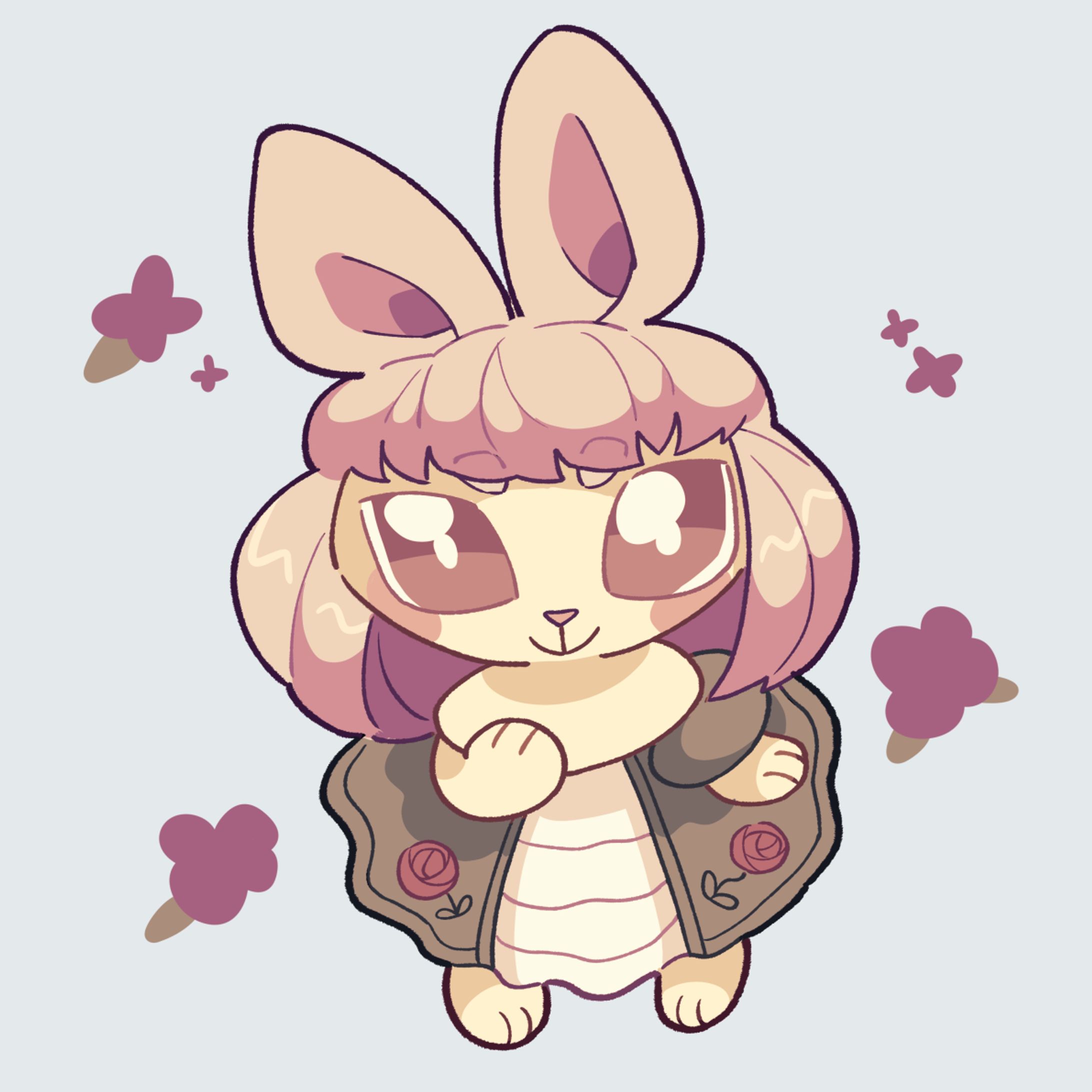 兎獣人の女の子-1